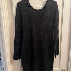 Black Shimmer Calvin Klein Dress